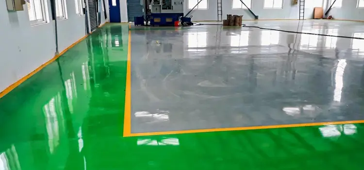 Jasa epoxy lantai Depok untuk area pabrik