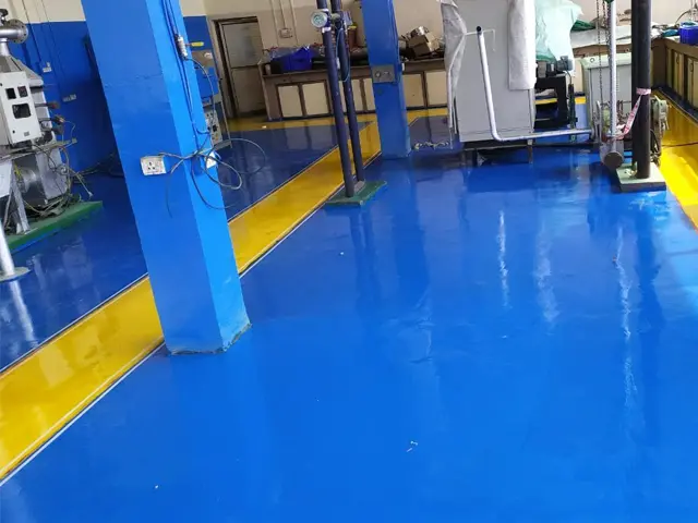 Jasa epoxy lantai Bekasi untuk area pabrik